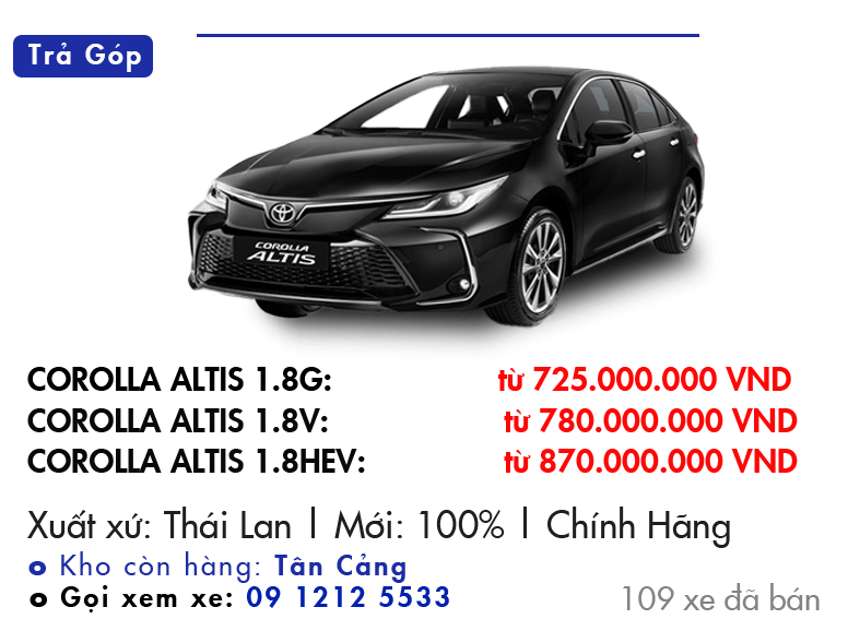 COROLLA ALTIS 2024