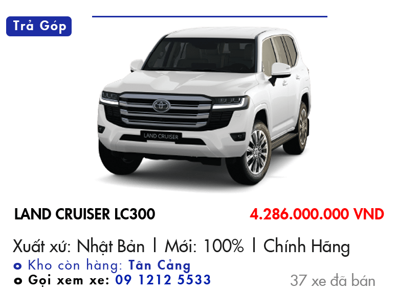 LANDCRUISER LC300 2024